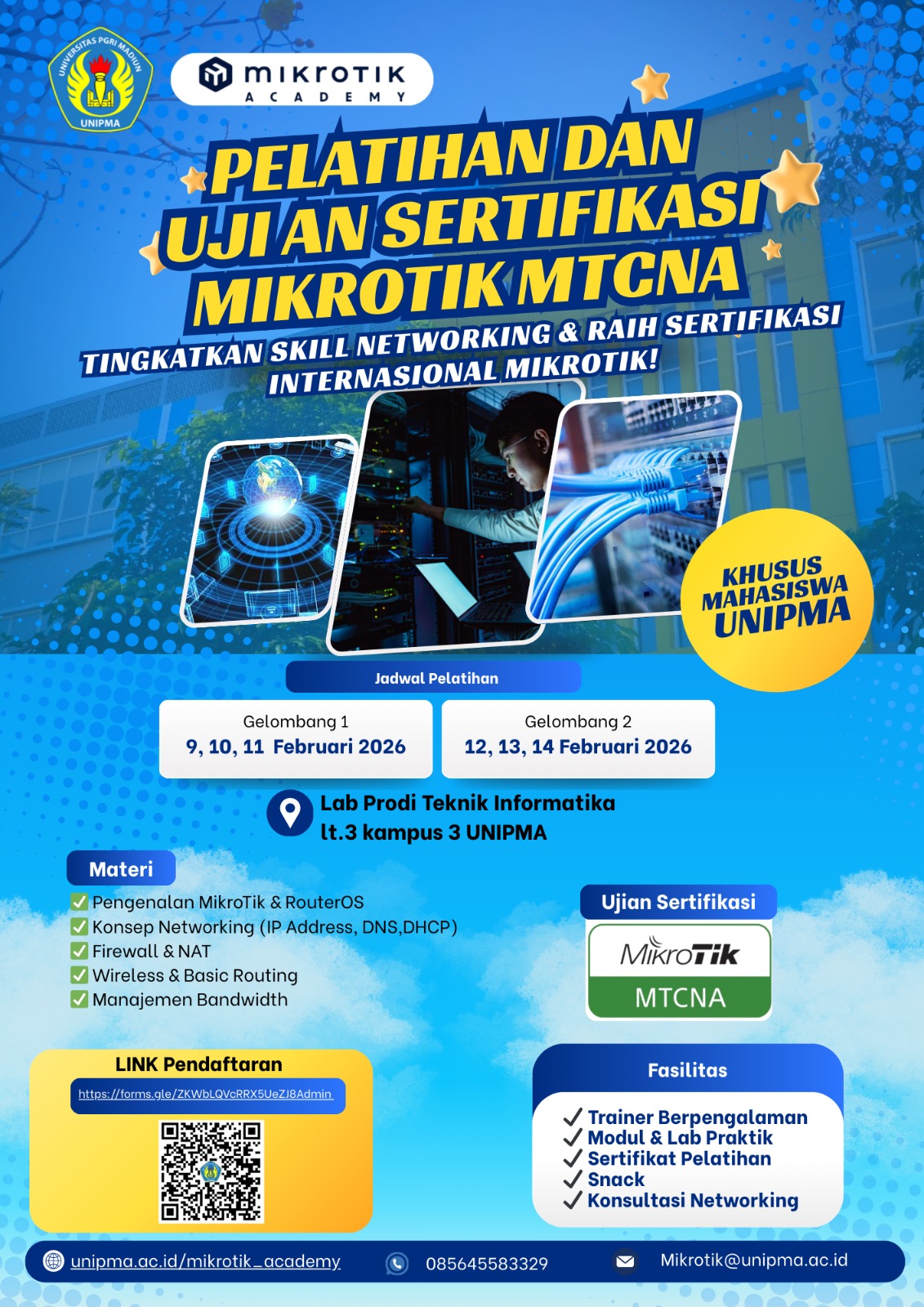 Program Pelatihan dan Ujian Sertifikasi MTCNA